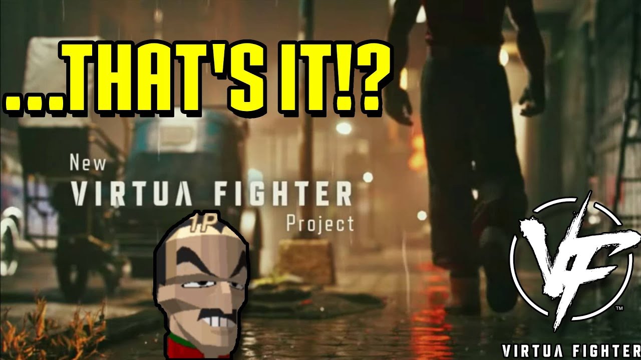 So about that Virtua Fighter presentation...