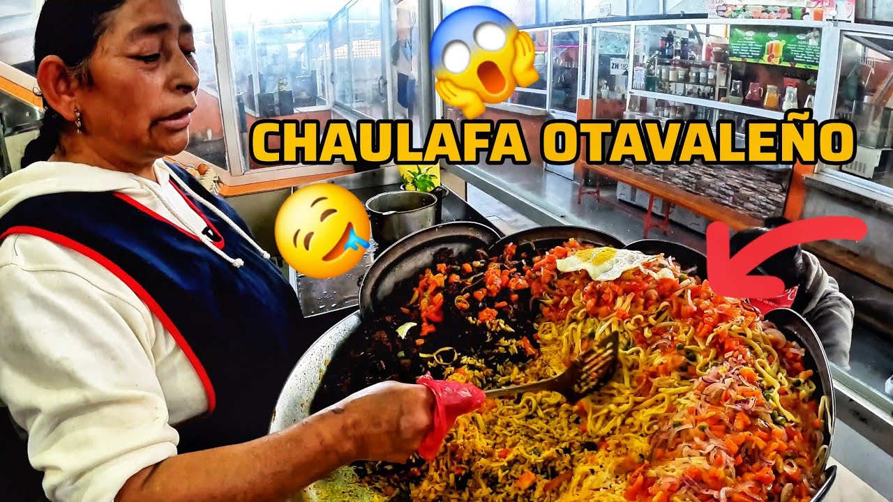 Delicias Andinas: Probando el Auténtico Chaulafán Otavaleño