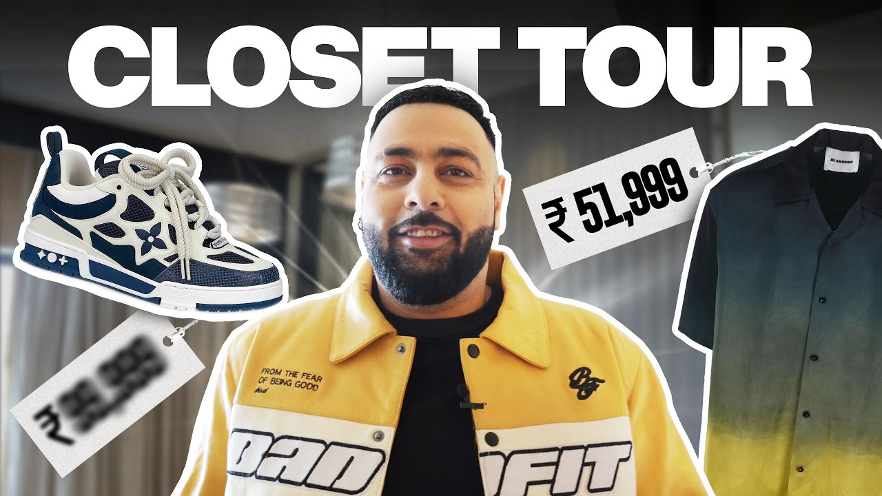 Badshah's INSANE Travel Collection | Closet Tour