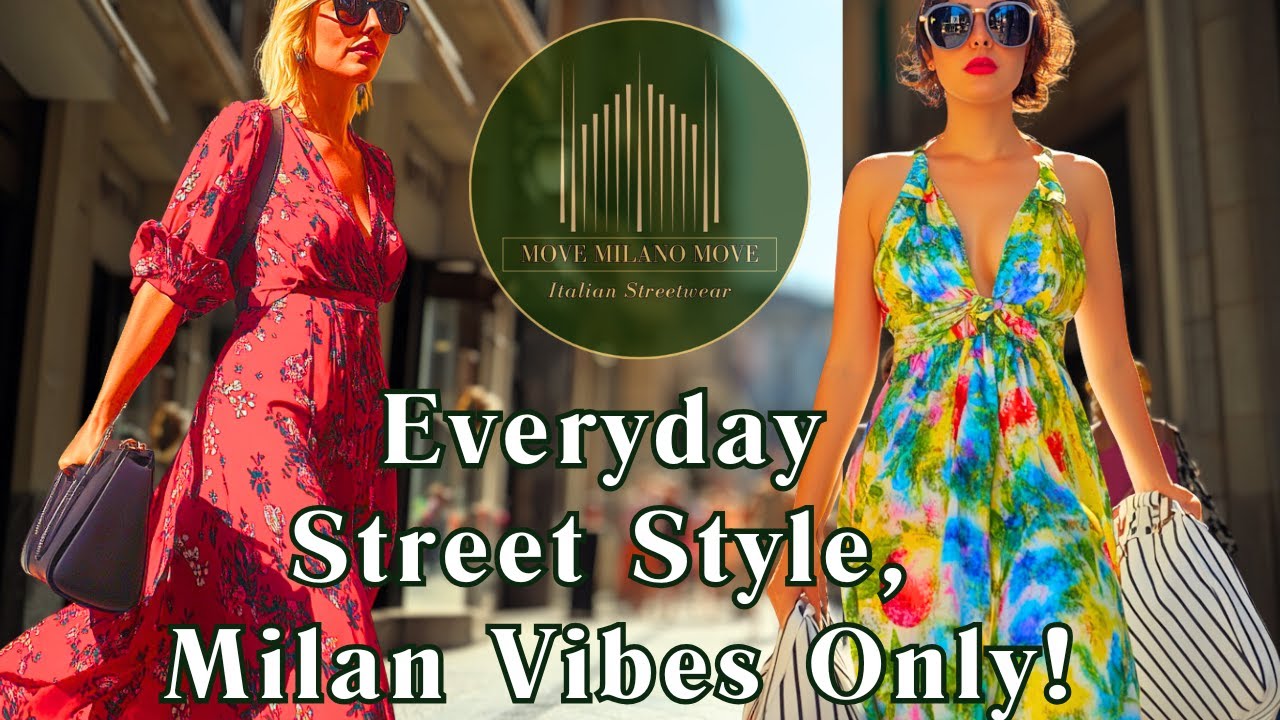 🌻Milan Street Style в августе 2025 🇮🇹: итальянские летние тенденции моды