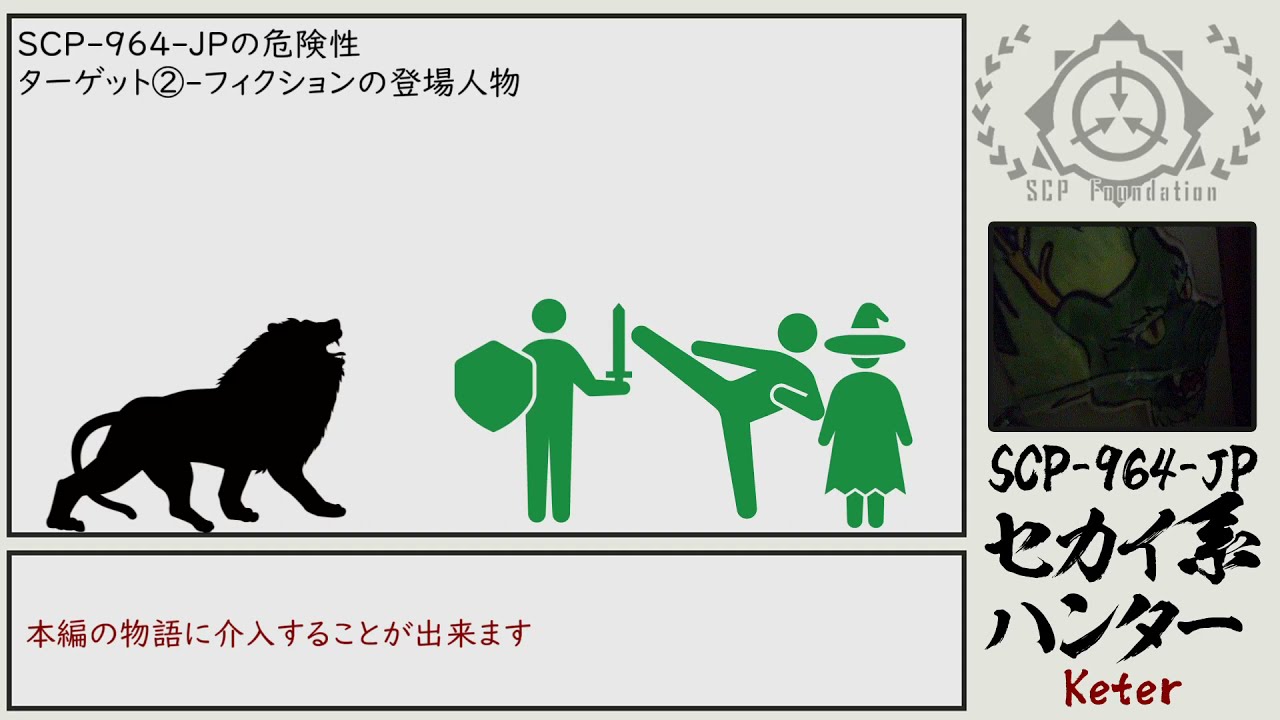 【ゆっくりSCP紹介】SCP-964-JP【セカイ系ハンター】