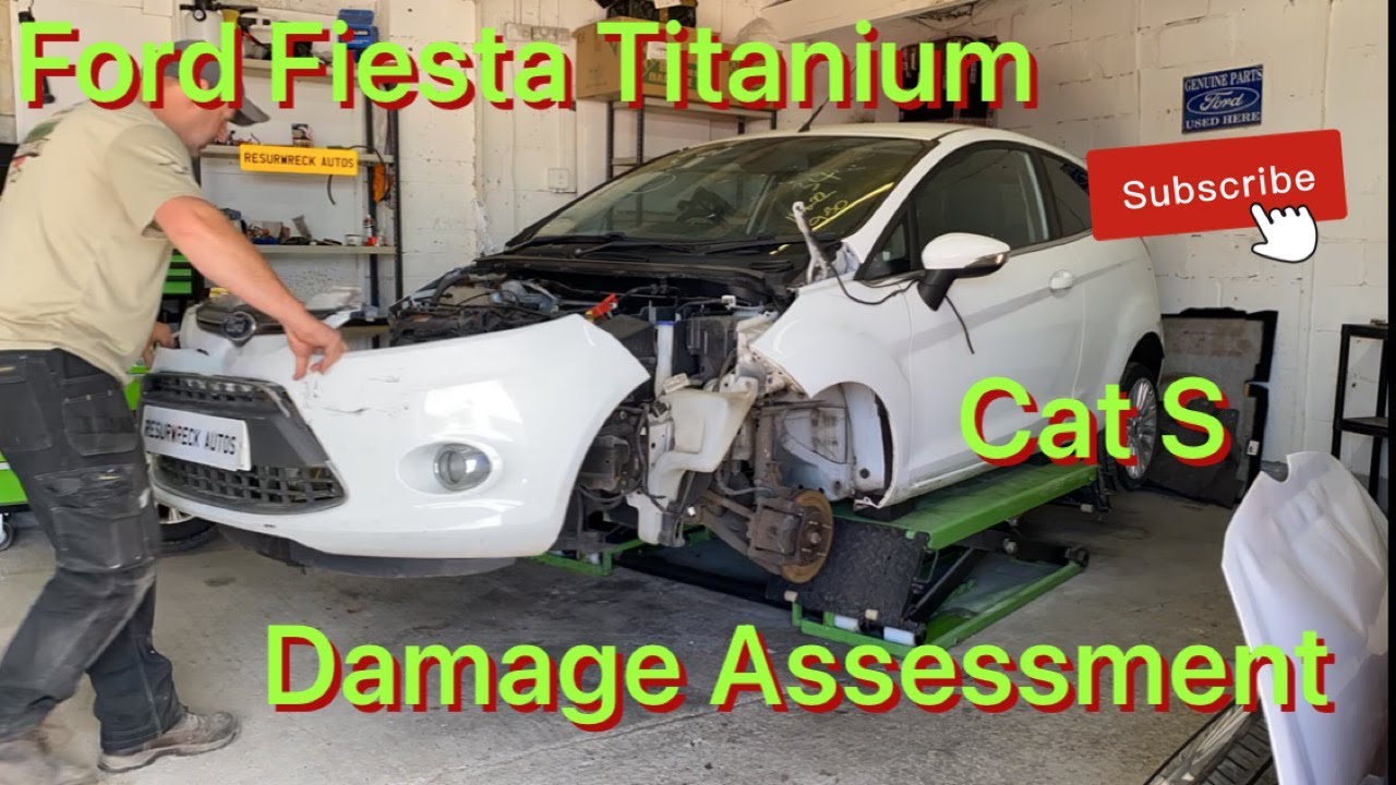 Ford Fiesta 2011 Titanium 1.2 Cat S. Восстановление после аварии. Часть 1. Оценка повреждений. По...