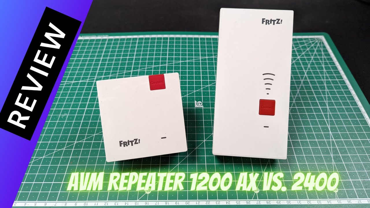 Gleicher Preis, gleiche Leistung ? AVM Fritz Repeater 1200 AX vs. 2400 (Review)