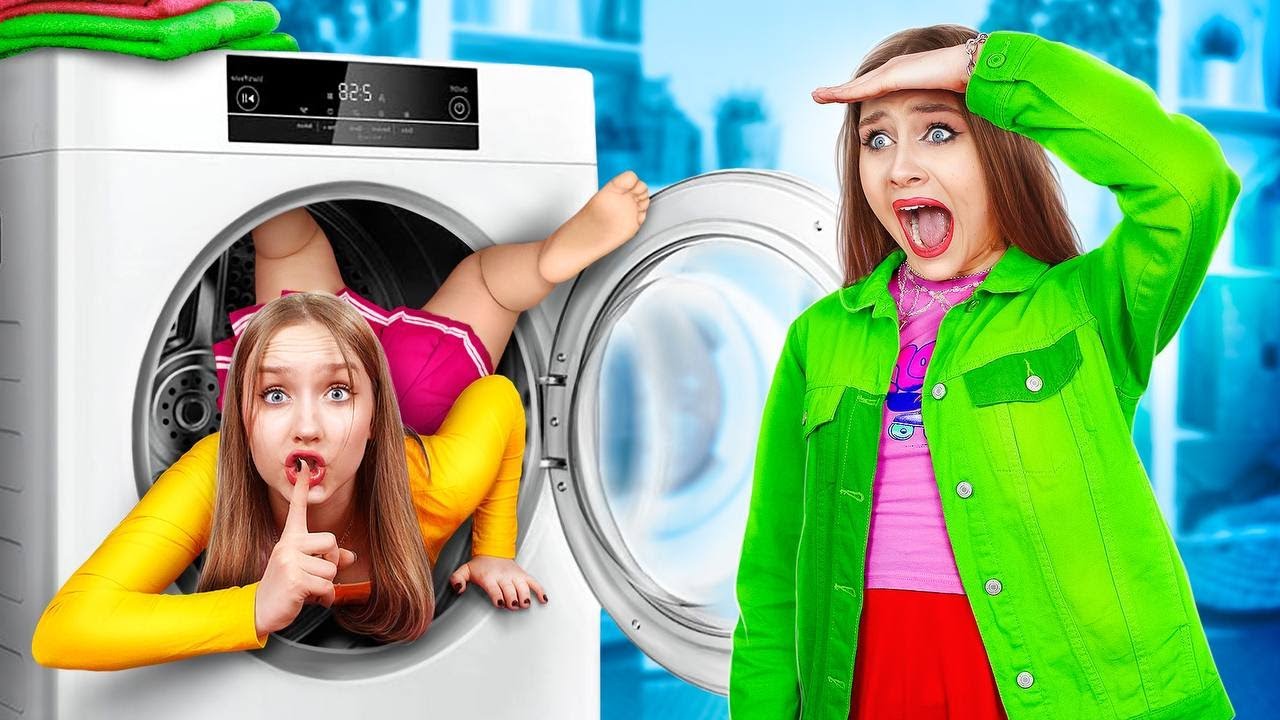 لعب الغميضة مع البالغين! ألعاب ملحمية مع الآباء مقابل الأطفال