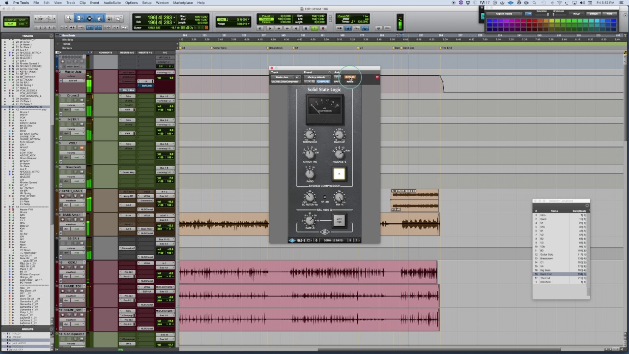 UA - SSL 4000 G Bus Compressor - Mixing With Mike Plugin of the Week