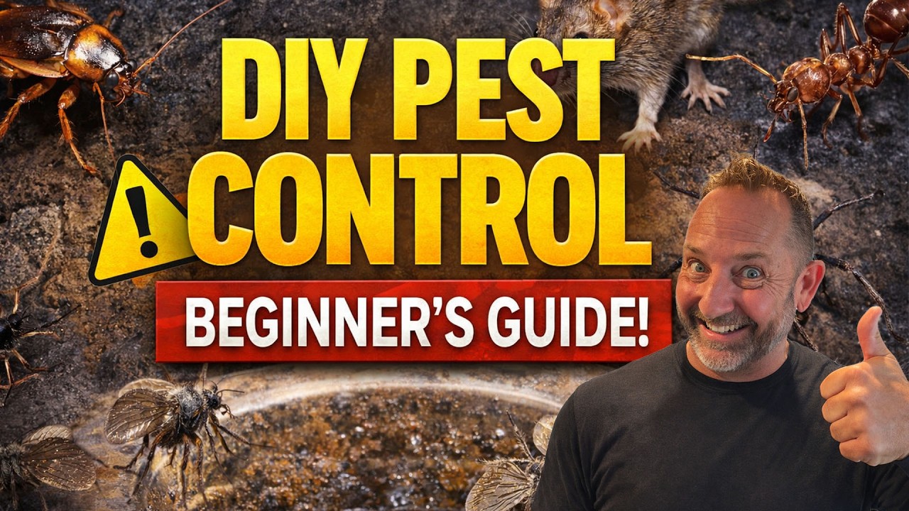 DIY Pest Control: The COMPLETE Beginner&rsquo;s Guide (Start to Finish Like a Pro)