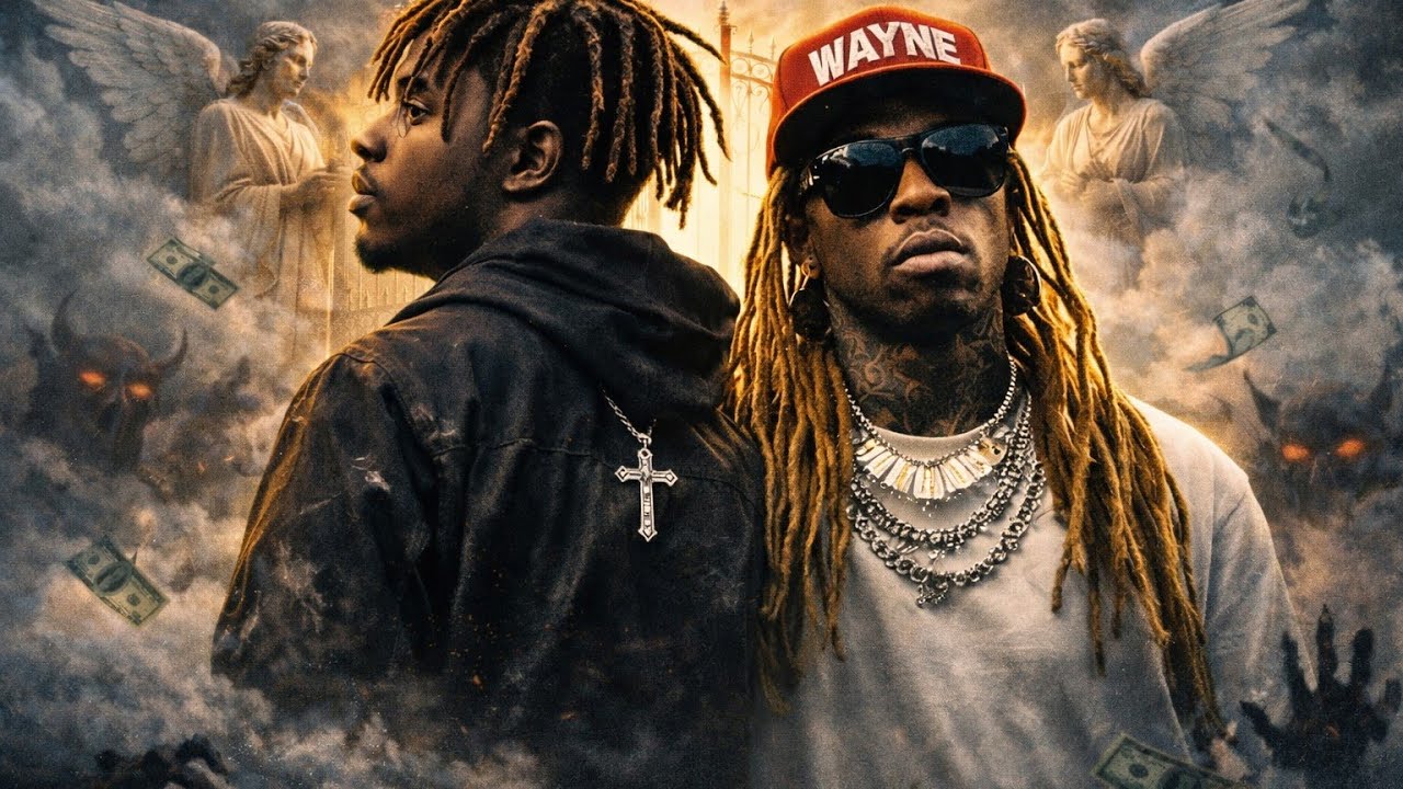 Juice WRLD Ft. Lil Wayne—Gate of Heaven Remix(Lyrics Video)