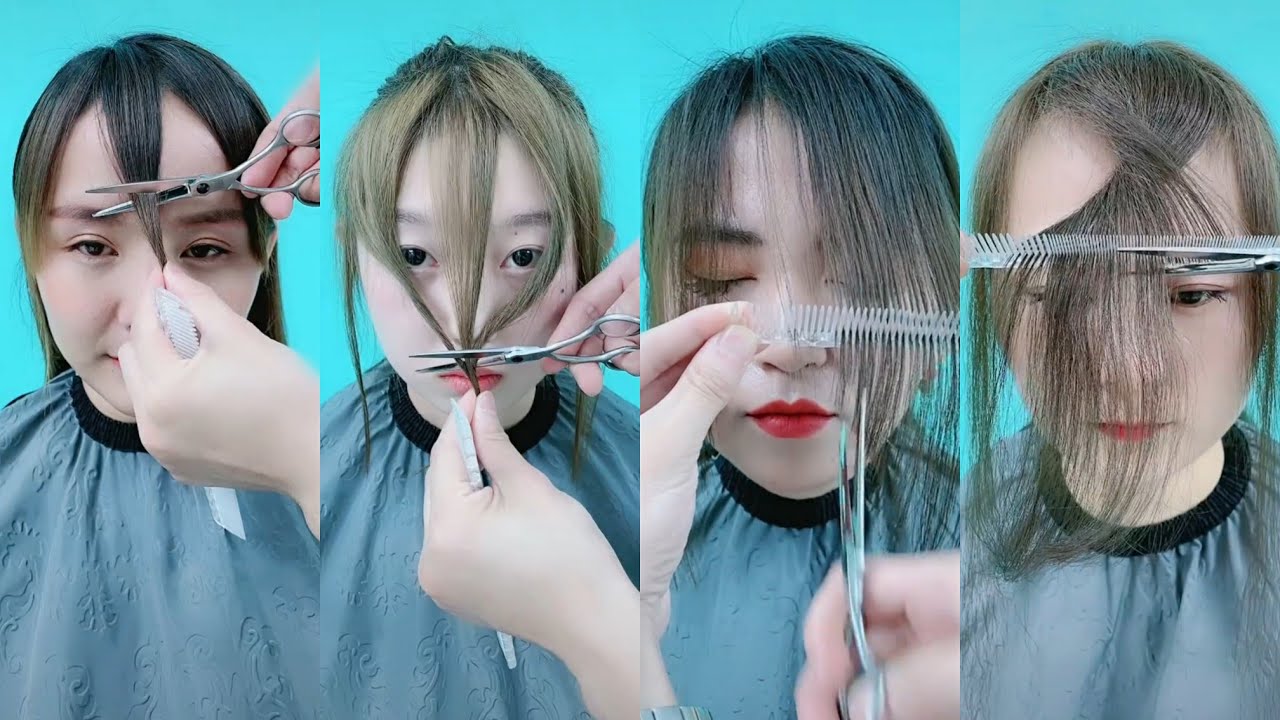 Las 4mejores formas para cortar el flequillo sin fallar!The4best ways to cut your bangs without fail
