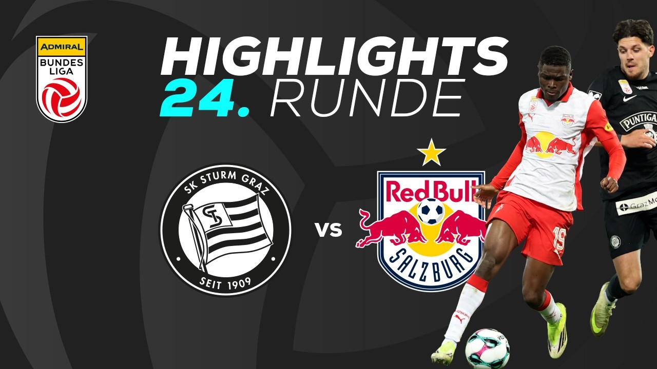SK Puntigamer Sturm Graz - FC Red Bull Salzburg 24. Runde ADMIRAL Bundesliga 2025/26