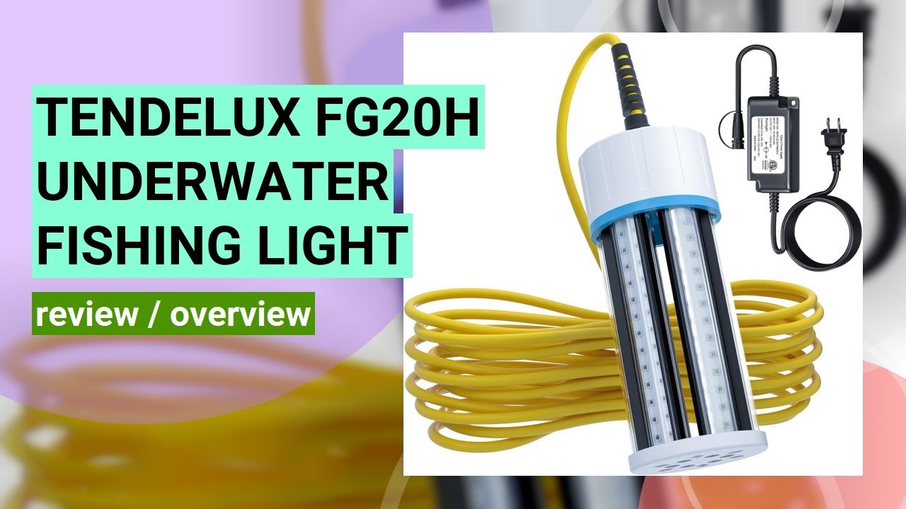Review of the FG20H Underwater Fishing Light: Bright, Efficient, and Versatile!