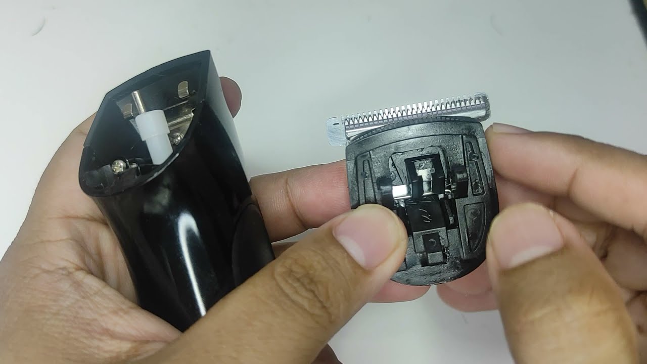 Cara buka dan pasang blade Hair Clipper DIY RF-627
