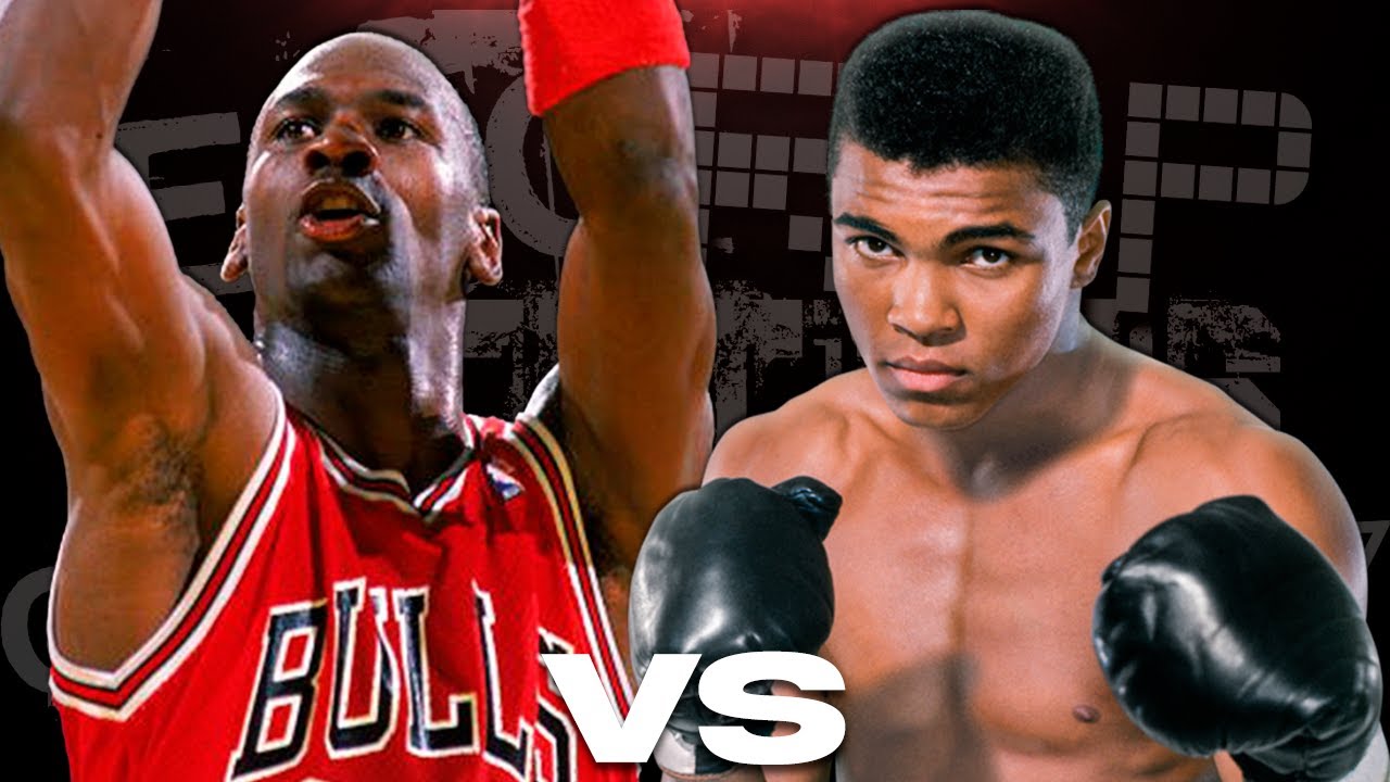 Michael Jordan vs Muhammad Ali. ERB as EBRF - FanMade by Zimoneo