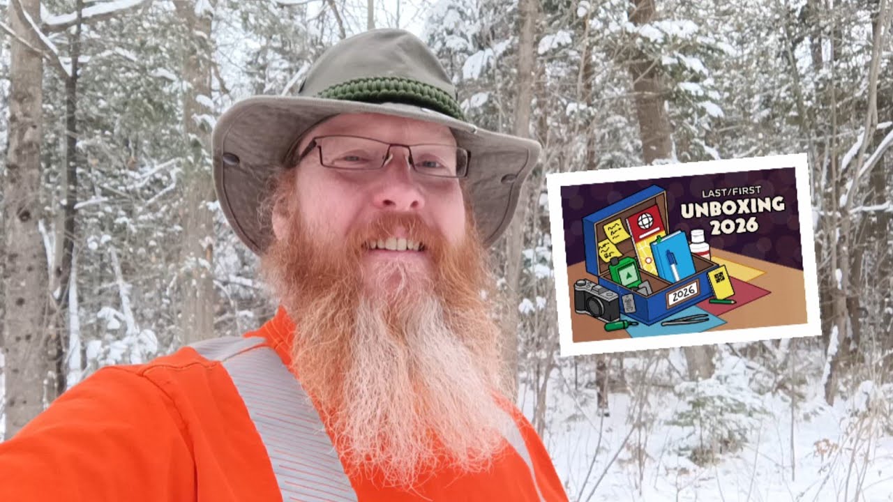 Geocaching, Unboxing 2026! Attempting a Letterbox Hybrid. 