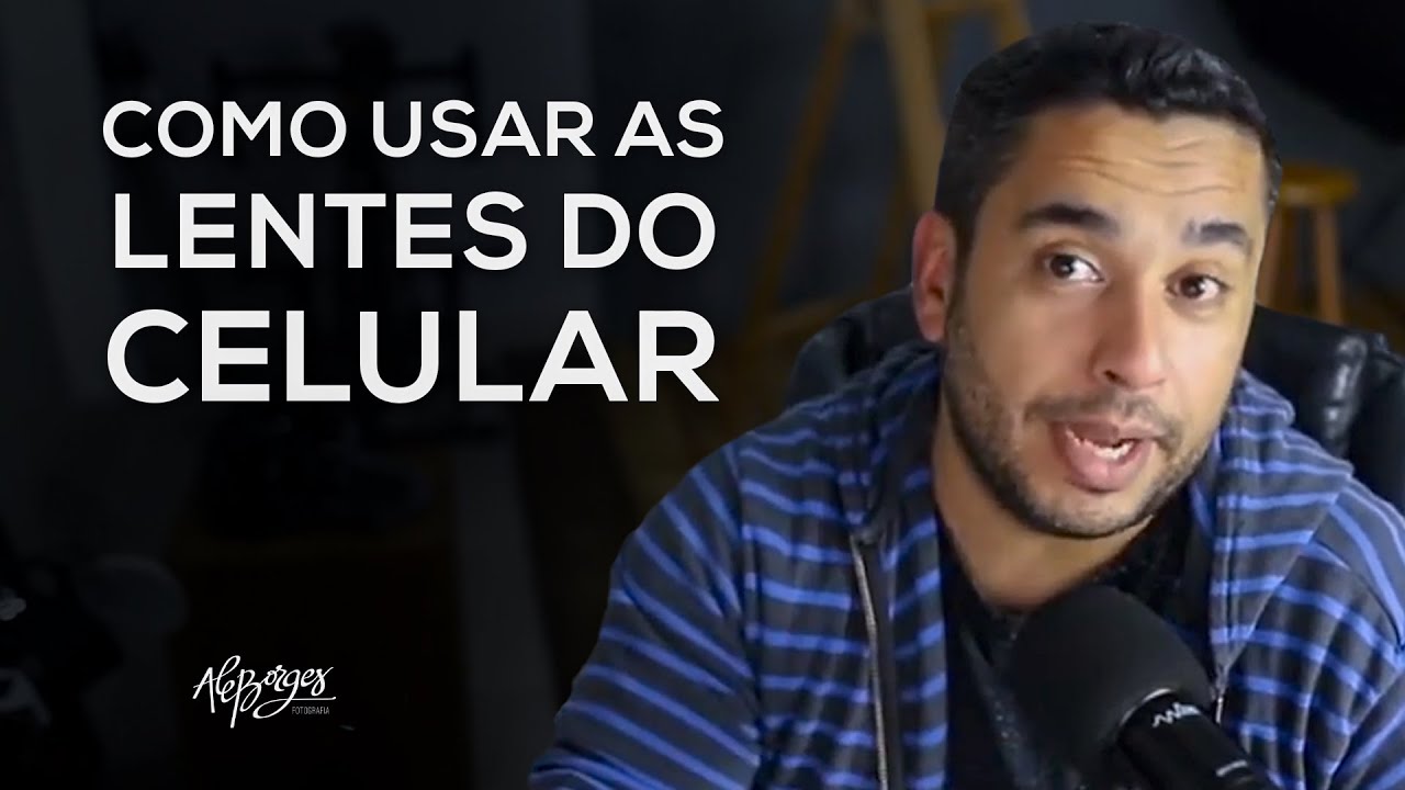 🤔 COMO funciona as LENTES do CELULAR?  | Ale Borges