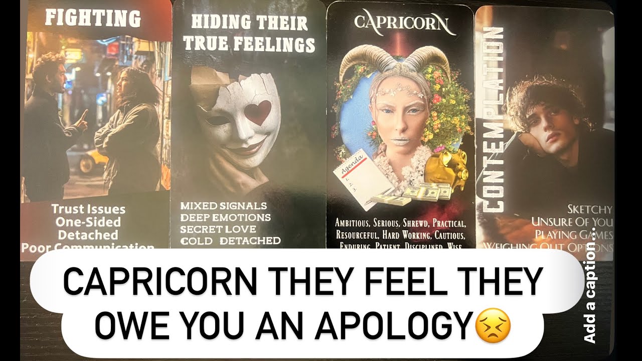 Capricorn♑️UR TIRED OF FEELING CONFUSED NOT KNOWING WHERE YALL STAND BUT THEY'RE ABOUT 2CLEAR IT UP