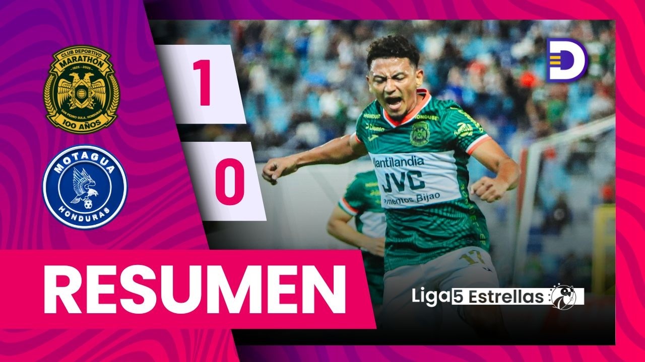 Marath&oacute;n 1 - 0 Motagua | Jornada 17 | Liga Nacional - Clausura 2025 - 2026
