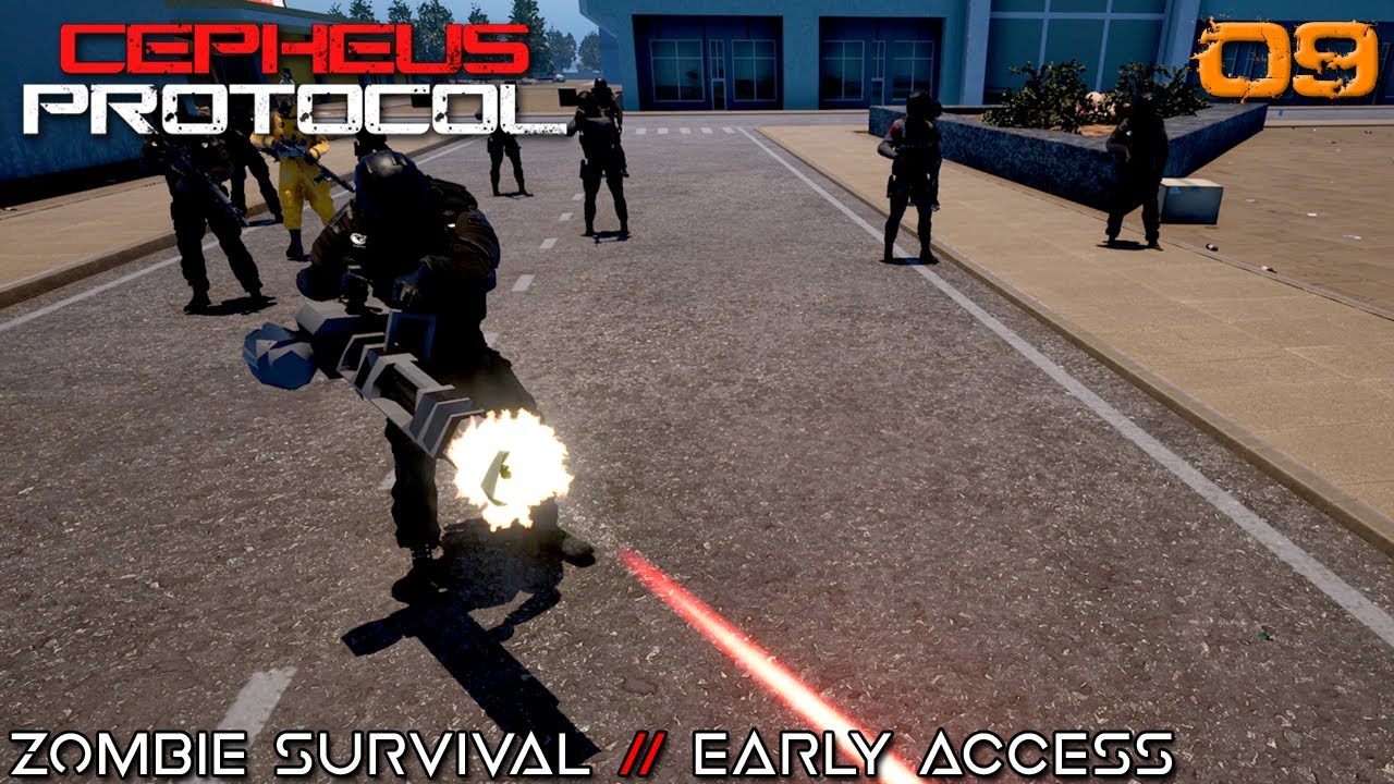 We Have a Mini-Gun!!! // CEPHEUS PROTOCOL // ZOMBIE SURVIVAL // - 09