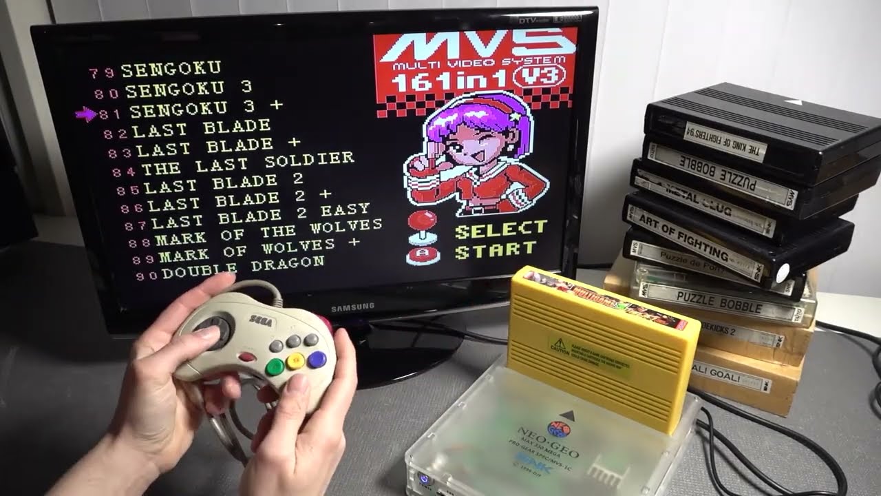 Ultimate Neo Geo MVS Console From Ali Express