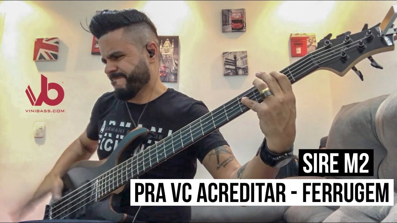 BASS COVER - Pra voc&ecirc; Acreditar - Ferrugem │ViniBass&reg;  HD