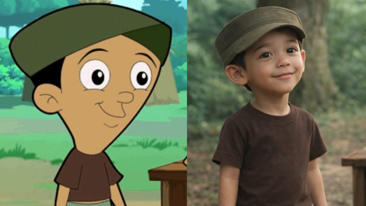 Chhota Bheem Characters In Real Life