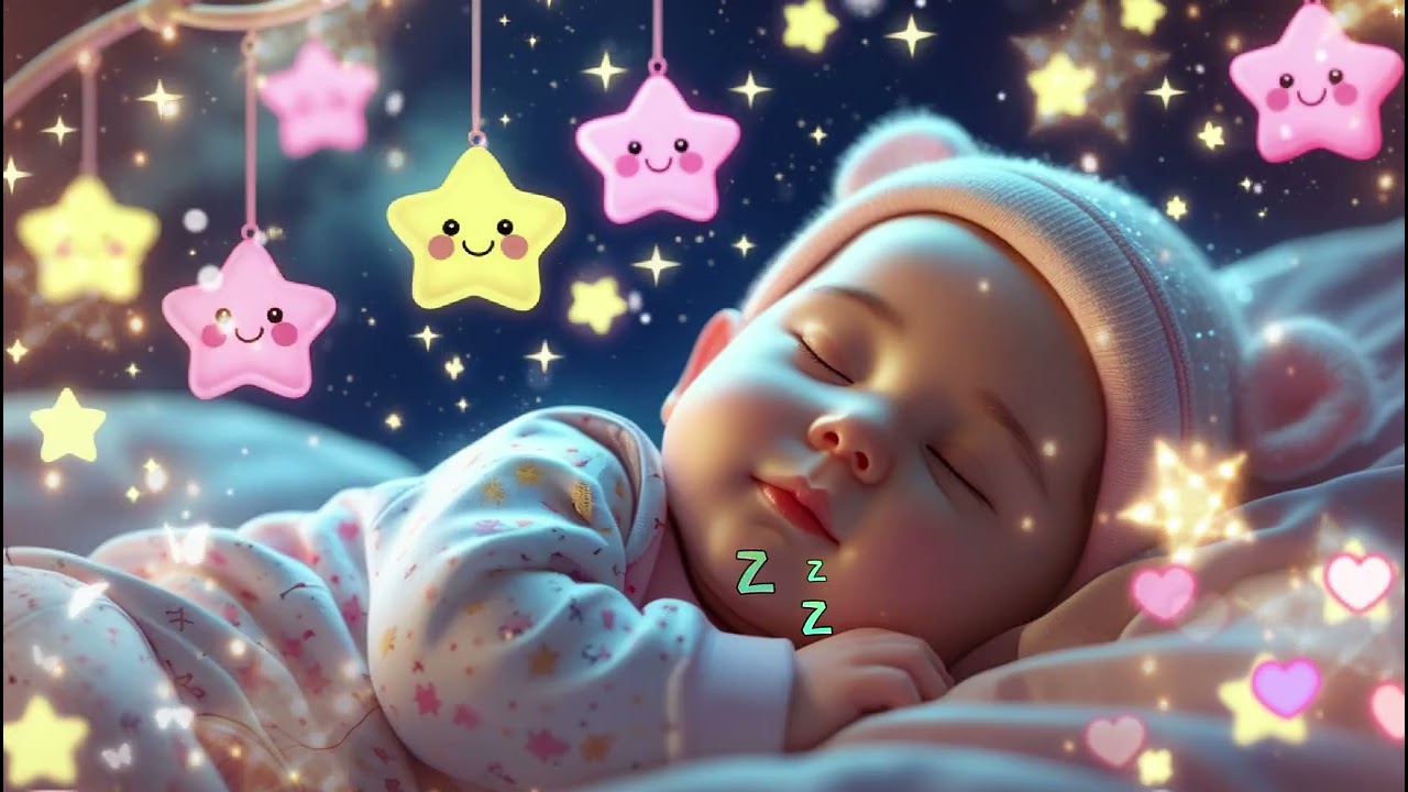 Música Para Dormir Bebés Tranquilos 🎜 Calma Natural 🎝 Sueño Continuo 🌈