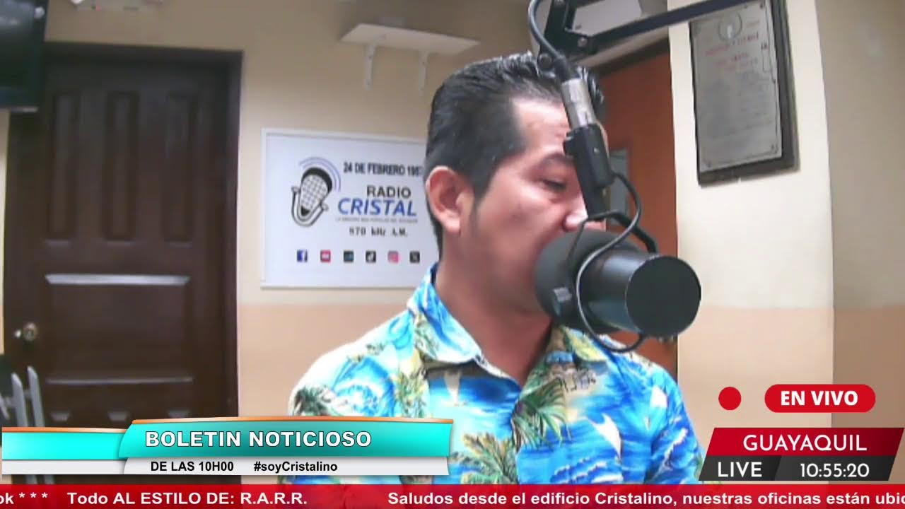 Jueves 19 de Febrero de 2026 - Canal Oficial de RADIO CRISTAL de #guayaquil  #1957radiocristal