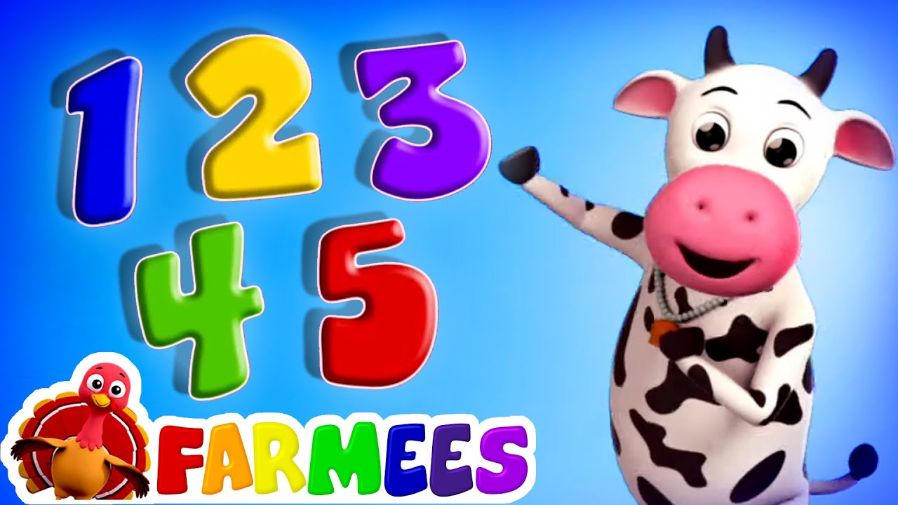 Numbers Song | 1 to 100 | Count Numbers | Kids Learning Videos | Nursery Rhymes | Farmees