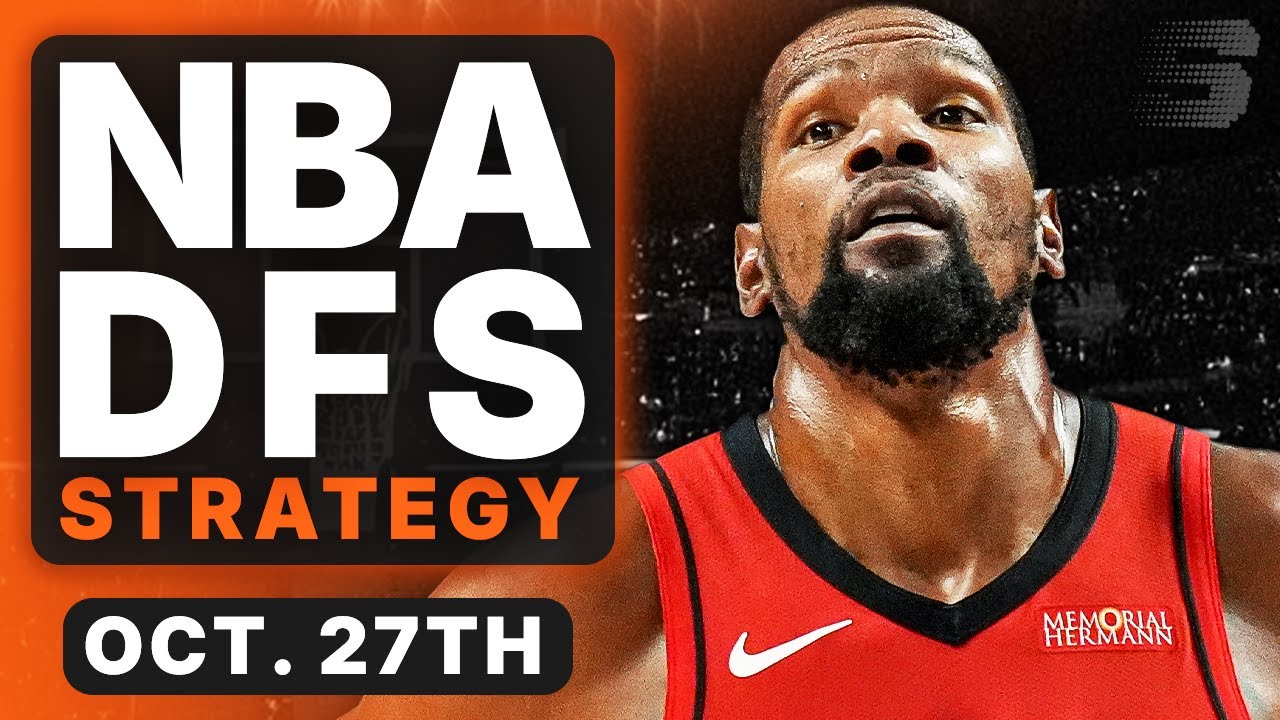NBA DFS Strategy Monday 10/27/25 | DraftKings & FanDuel NBA Lineup Picks