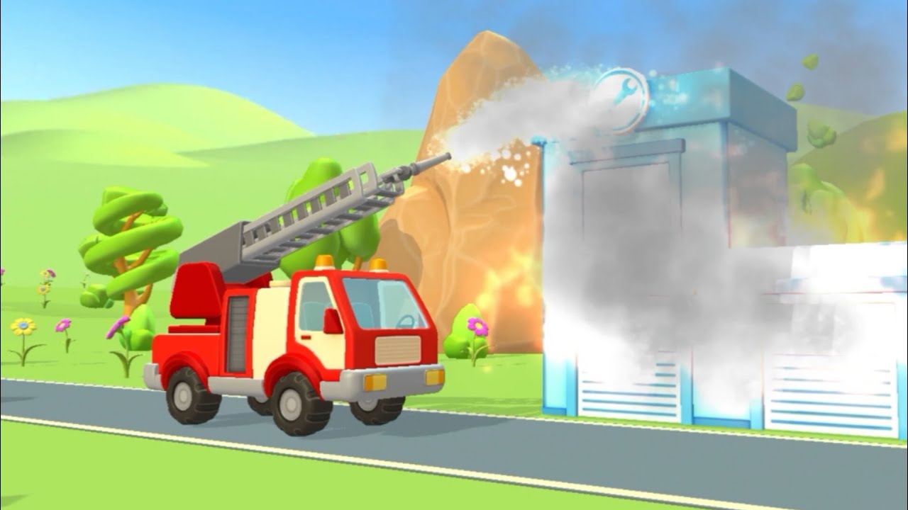 Leo the Truck Game – Fire Truck Rescue 🚒🔥 Kids Fire Engine Gameplay  🚒🔥 Firefighter Game
