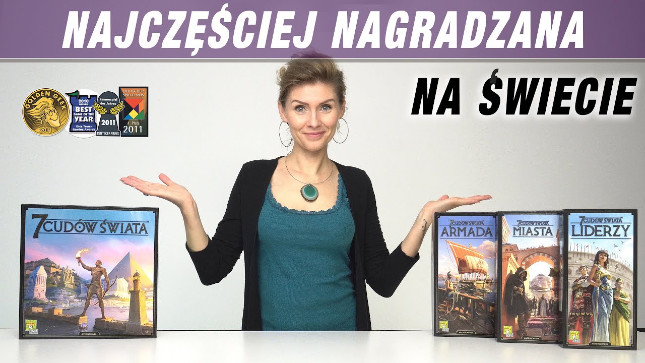 7 Cudów Świata - Nowa wersja │Liderzy, Armada, Miasta - Który dodatek najlepszy? Zasady