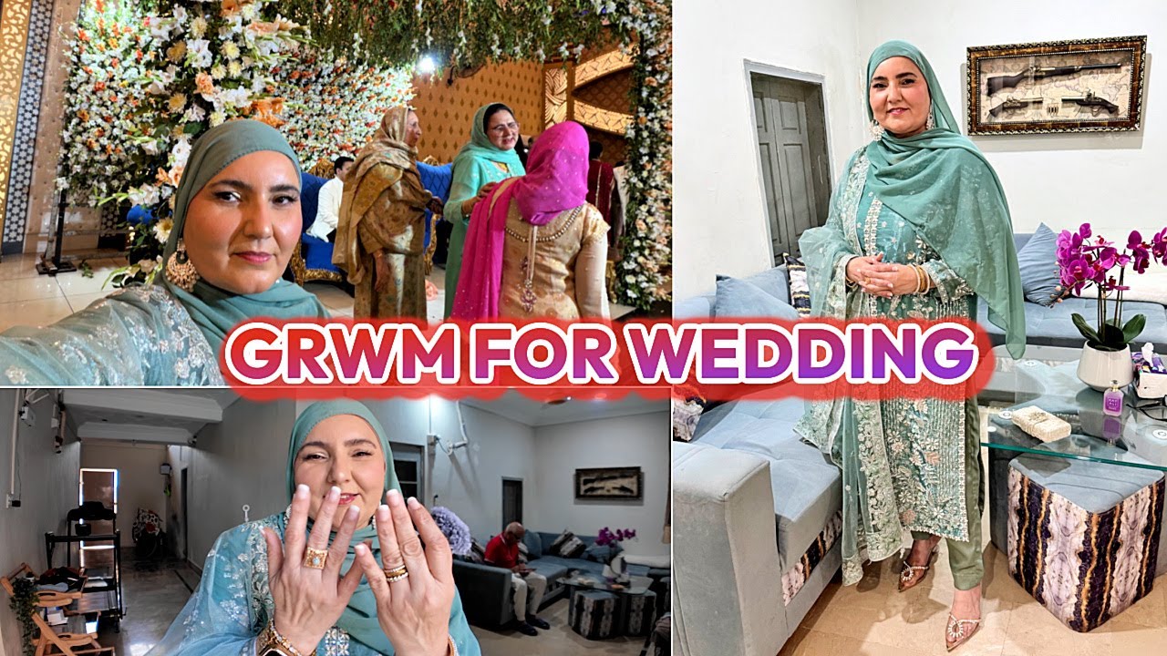 GRWM FOR WEDDING | WALIMA look 🤗