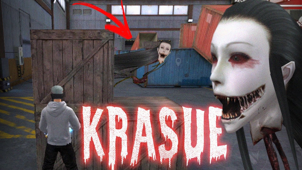 CAÍ contra a KRASUE no MODO X1 DO FREE FIRE!