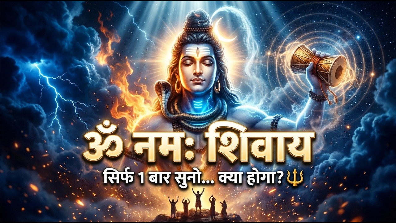 Om Namah Shivaya 🕉️ Powerful Shiva Mantra | Shiv Dhun for Meditation | Mahadev Mantra for Peace