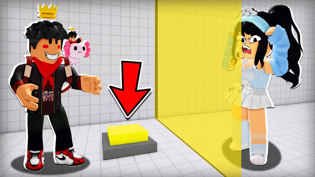TROLLEO a MI NOVIA en un OBBY IMPOSIBLE de ROBLOX 🤣🔥