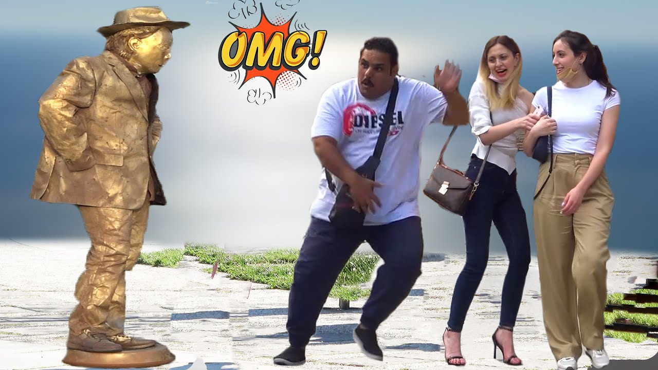 BEST Human Statue Prank #2 | Best of Just For Laughs - AWESOME REACTIONS