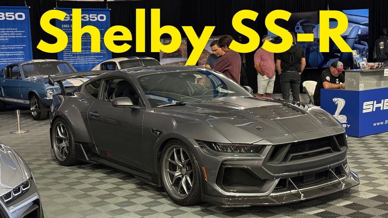 6-ступенчатая коробка передач Shelby Super Snake R 2026 года мощностью 850 л.с.+