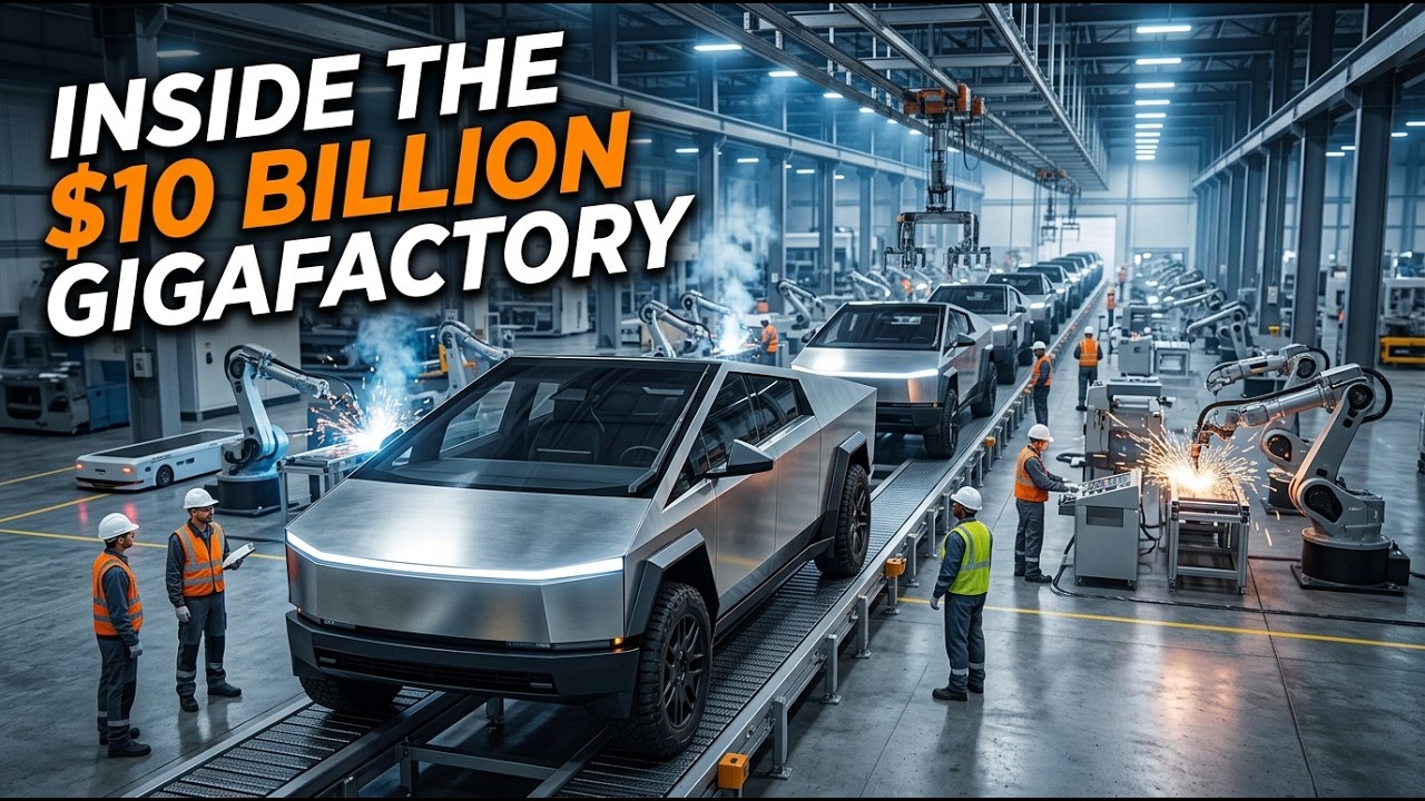 Inside Tesla's $10 Billion Gigafactory — How the Cybertruck Is Made From Scratch in 2026