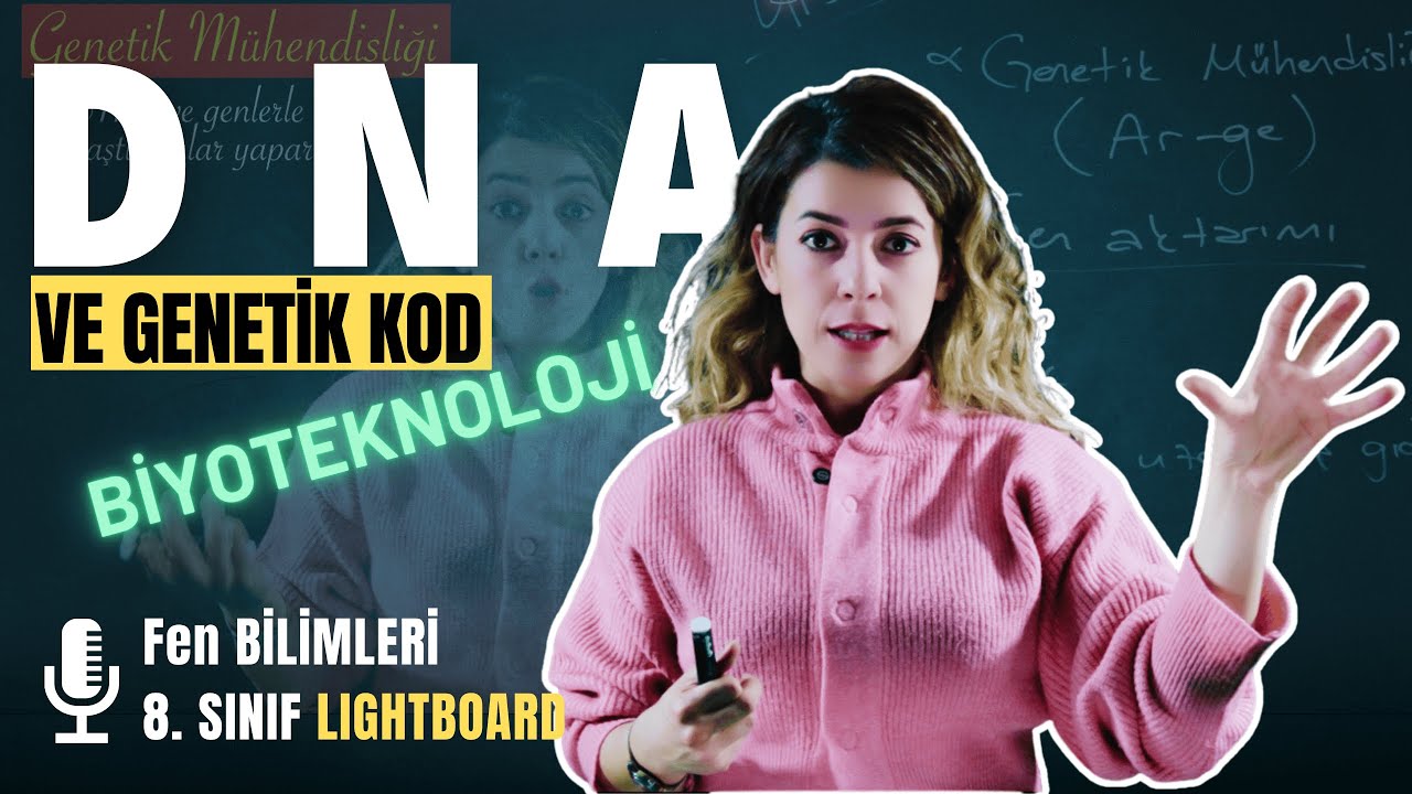 8. Sınıf Biyoteknoloji | Derya Hoca Yayında | #Lightboard Dersleri | #Fen Bilgisi