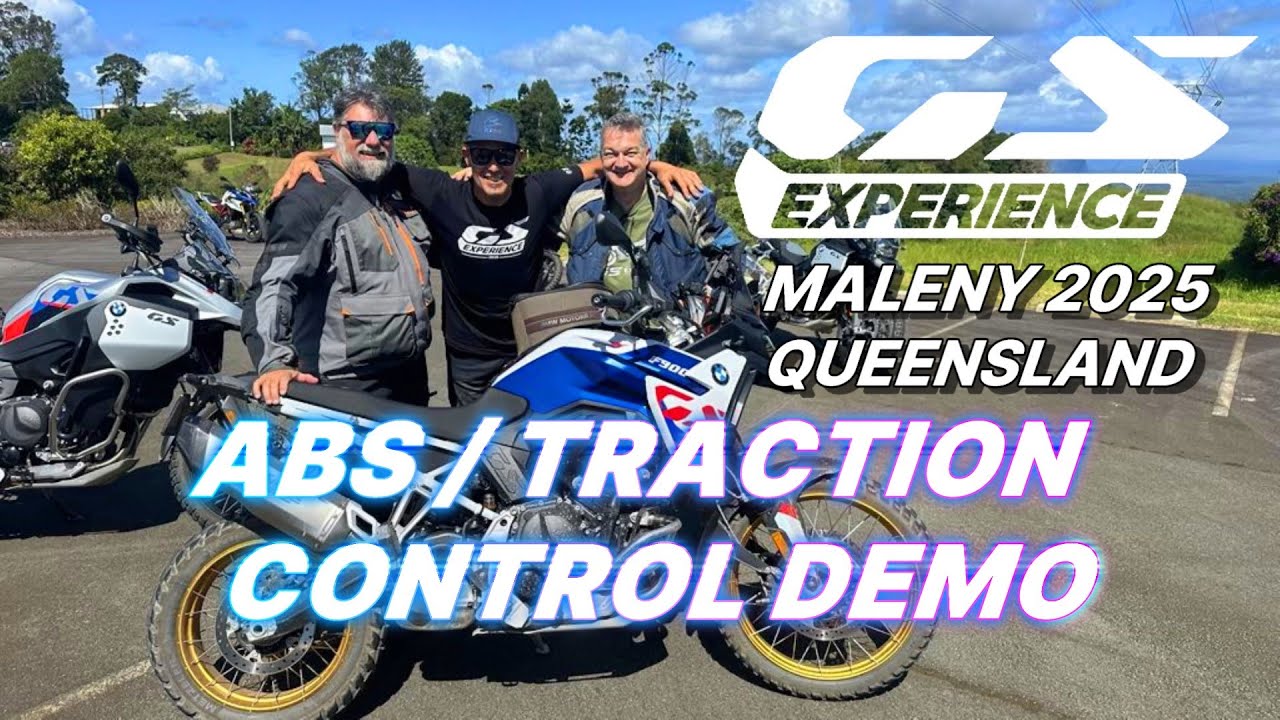 BMW GS EXPERIENCE 2025 ABS / TRACTION CONTROL DEMO - MALENY QUEENSLAND