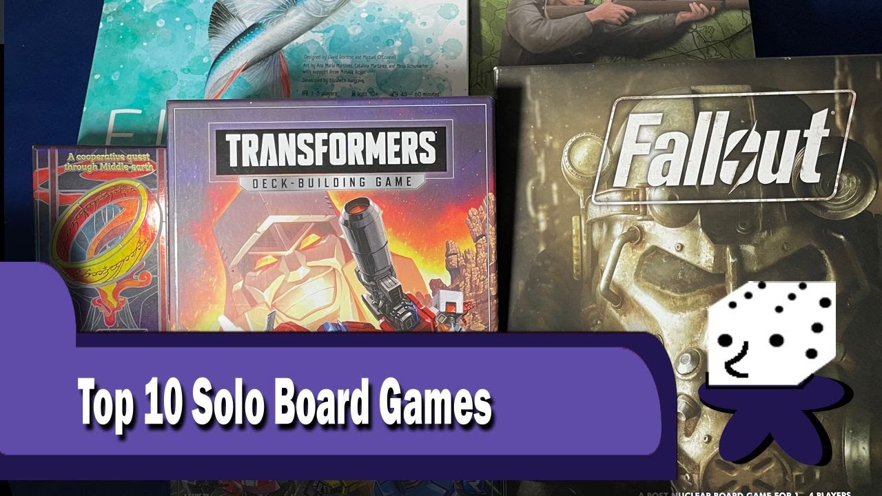 Top 10 Solo Board Games - 2026 edition