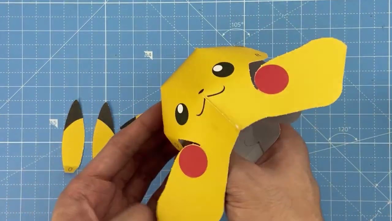 Amazing Pokémon Paper Crafts: Pikachu Paper Sculpture
