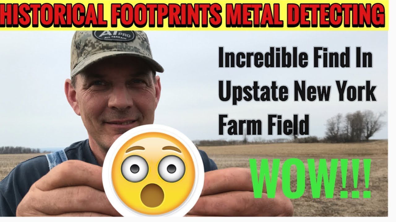 Incredible Find In New York Farm Field Metal Detecting