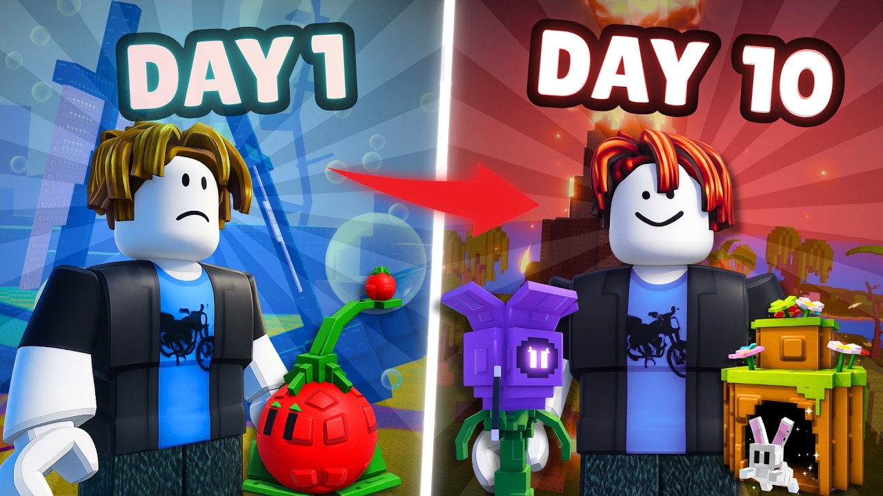 I Went From NOOB to PRO in 10 Days Garden Tower Defense