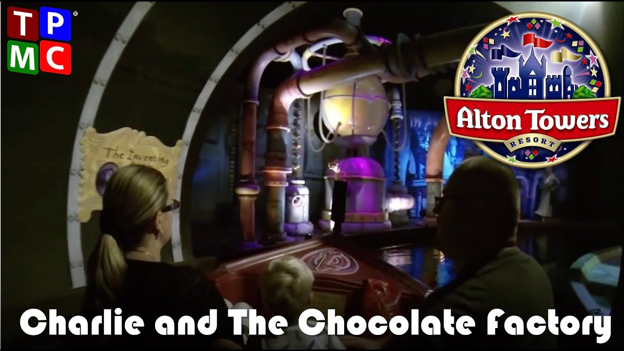 Charlie And The Chocolate Factory - Alton Towers - POV Full Ride Experience incl. Glass Elevator