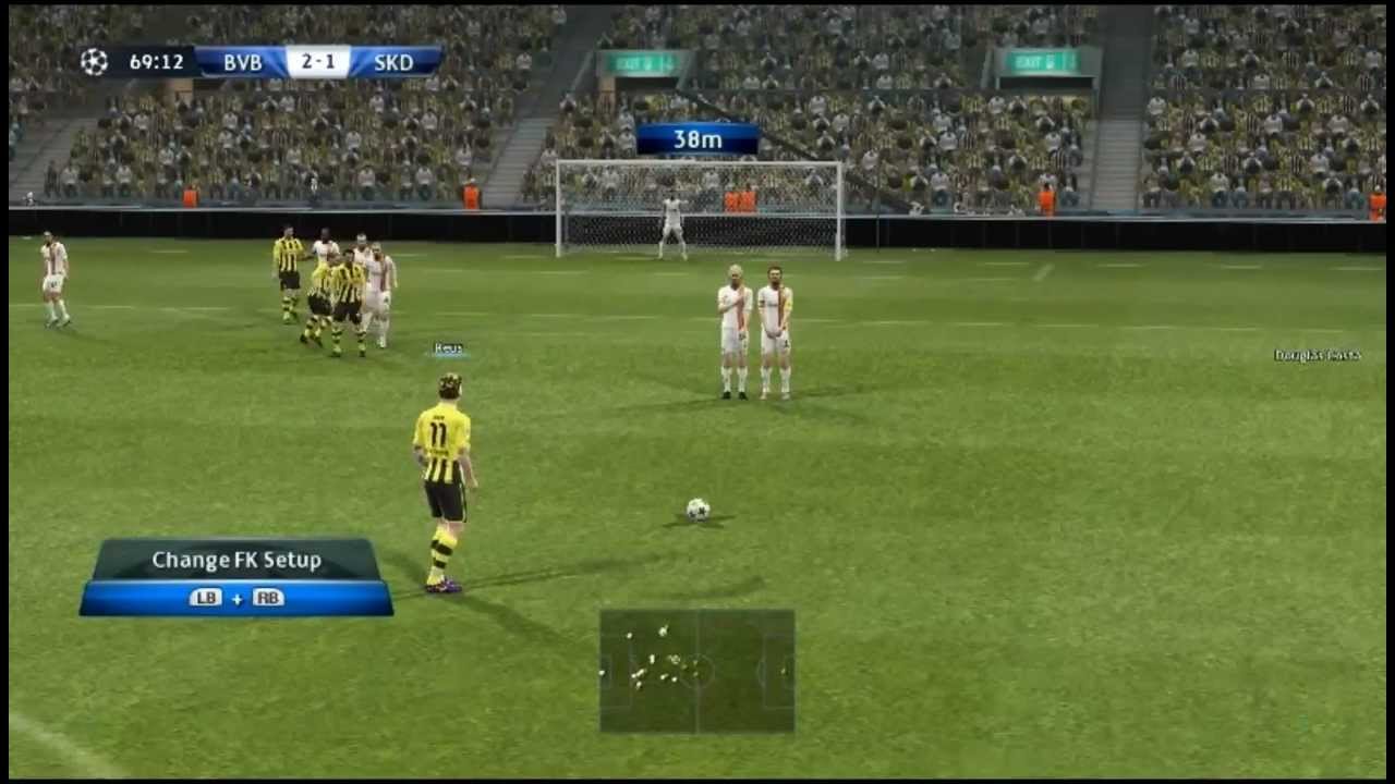 PES 2013 | UEFA 1/8 Finale | Match 2 | B. Dortmund vs Shakhtar Donetsk | 05.03.2013 | by Xach