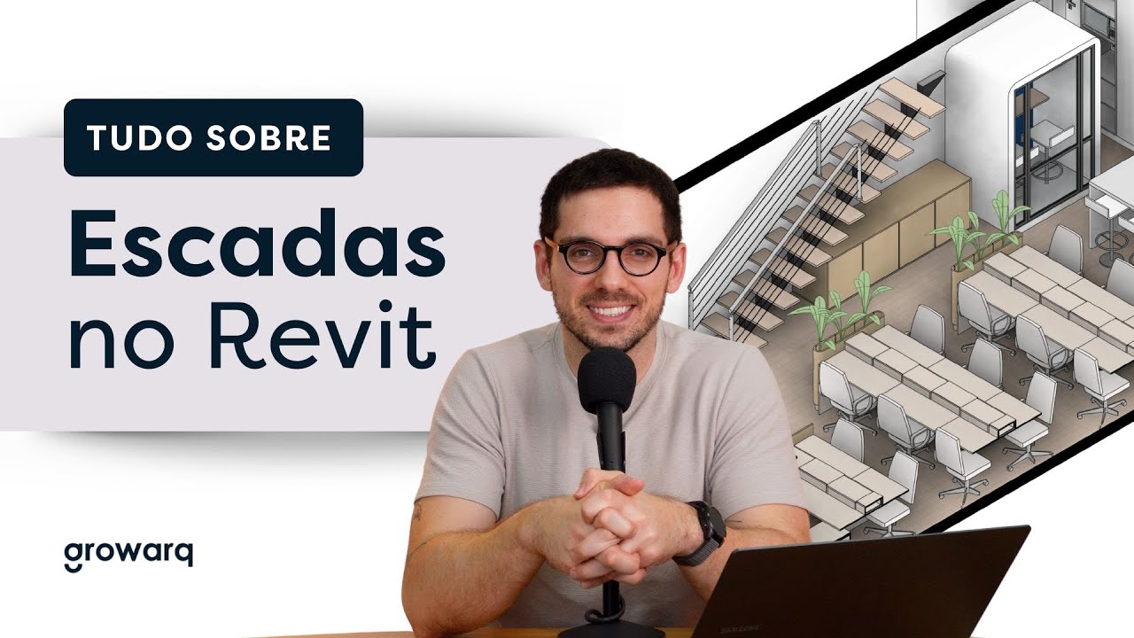 COMO FAZER ESCADAS NO REVIT