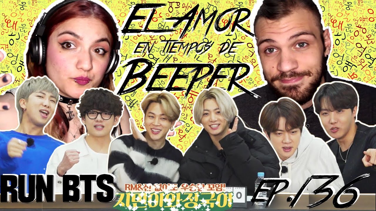 RUN BTS 136 sub español! Reaccion || Los mensajes del pasado 👀|| Auster corre con BTS 🏃🏼‍♀️🏃🏼‍♂️