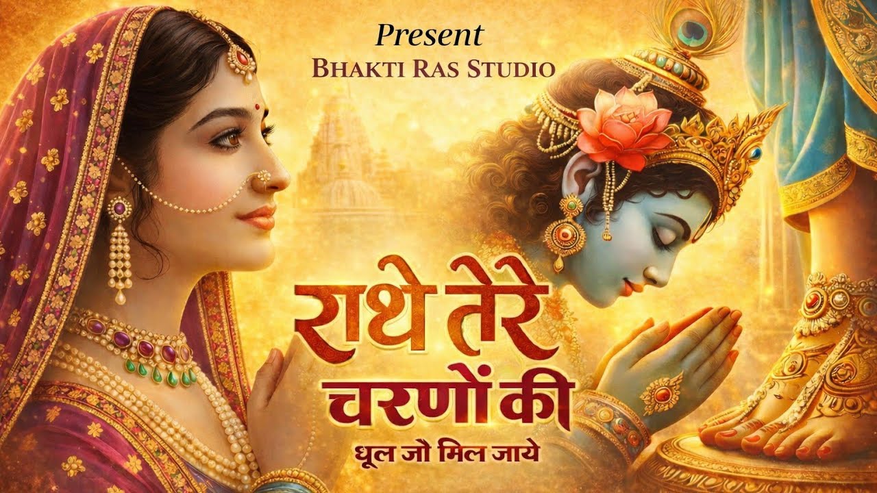 🌼 राधे तेरे चरणों की धूल | मन को शांति देने वाला राधा कृष्ण भजन |    Soulfull Radha Bhajan 2026 