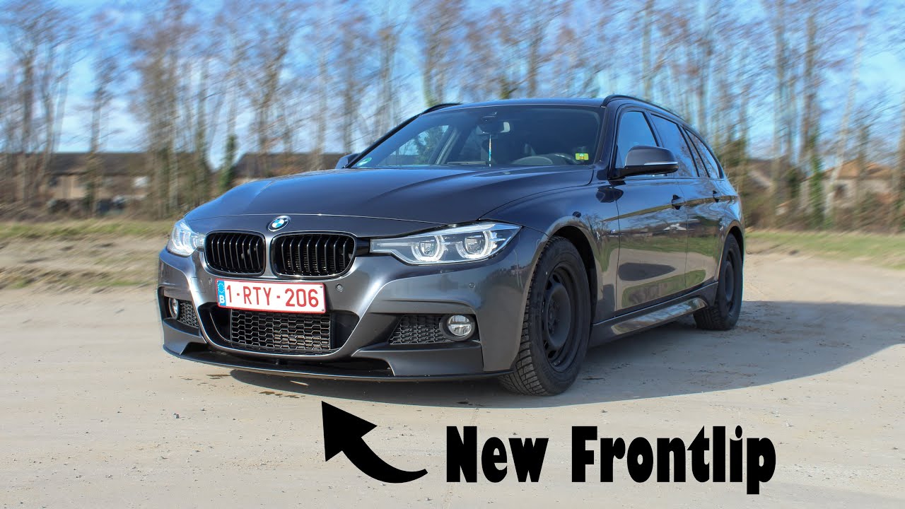 M performance Frontlip + Diffuser Install on my F31 Touring
