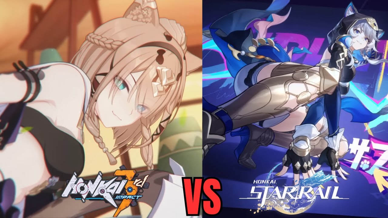 Cipher From Honkai Star Rail VS Pardofelis From Honkai Impact 3rd!